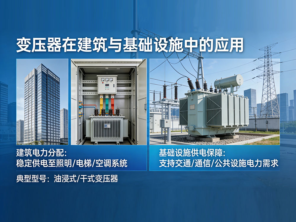 金门变压器应用于建筑与基础设施